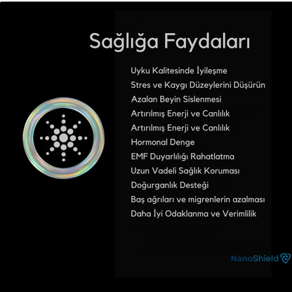 Nanoshield™  EMF Radyasyon Koruyucu Sticker
